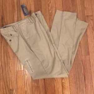 New with tags, Boy/Teen Ralph Lauren Polo chinos, size 20.